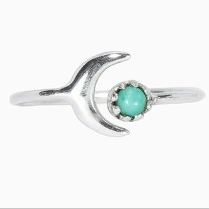 COPY - Pura vida crescent moon ring